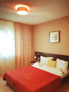 Postel nebo postele na pokoji v ubytování Hotel Nord