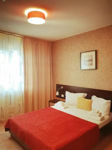 Postel nebo postele na pokoji v ubytování Hotel Nord
