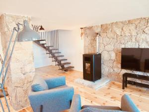 Μια τηλεόραση ή/και κέντρο ψυχαγωγίας στο Mountain Chalet