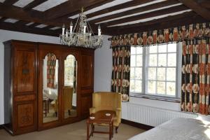 A seating area at Holmbush House 