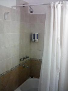 Ванная комната в Cabañas de Ayui