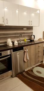 Η κουζίνα ή μικρή κουζίνα στο Xenia_Apartments A2