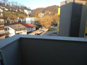 Nespecifikovaný výhled na hory nebo výhled na hory při pohledu z apartmánu
