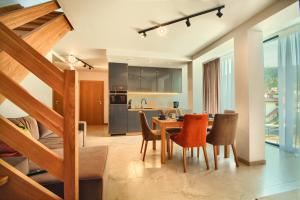 Kuchyňa alebo kuchynka v ubytovaní Apartament Royal Szczyrk