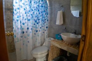 Ванная комната в Aldea Isla Sagrada
