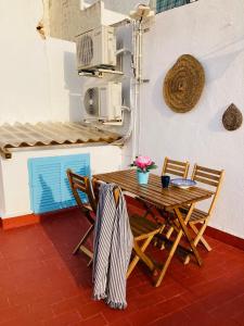 Η κουζίνα ή μικρή κουζίνα στο Chic & Sailor Beach Home