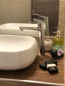 Et badeværelse på Xenia_Apartments A7