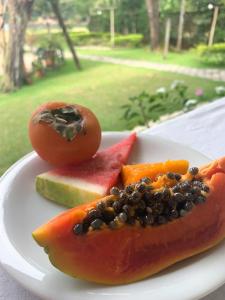 旅馆内部或周边提供的食物