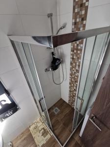 Koupelna v ubytování Apartman NINA Bombonjera