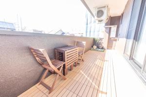Balkón nebo terasa v ubytování 灯光旅館 Light hotel