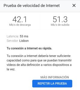 a screenshot of a cell phone screen with the number of printers at Fleitas Penthouse with terrace in San Andrés