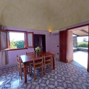 A seating area at Agricola Pineda