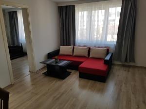 Χώρος καθιστικού στο Apartament 11 Central