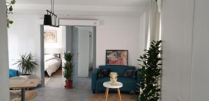 Posezení v ubytování Résidence Emilie