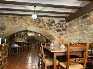 Hotel rural Rinconada de las Arribes 레스토랑 또는 맛집