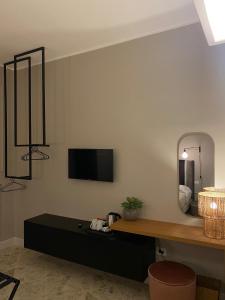 TV a/nebo společenská místnost v ubytování Casa Almika Sparano