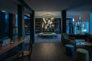 Lounge nebo bar v ubytování Senhora da Rosa, Tradition & Nature Hotel