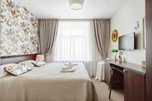 Lova arba lovos apgyvendinimo įstaigoje Old Town Hotel Bohema, Klaipėda