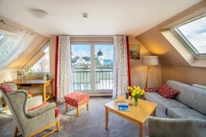 Posezení v ubytování Centralhotel Binz