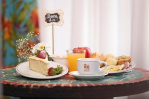 
Opções de café da manhã disponíveis para hóspedes em Hotel Açoriano
