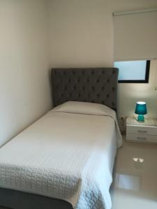 Hotel Colonial Andino - Parque principal de Pitalito客房内的一张或多张床位
