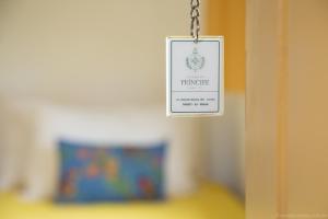 Postel nebo postele na pokoji v ubytování Pousada do Príncipe