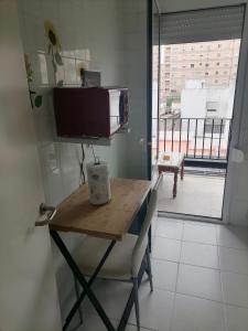 Kuchyň nebo kuchyňský kout v ubytování Torrenostra Apartment