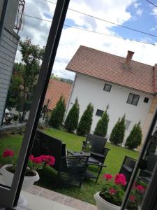 Zahrada ubytování Apartman Iva