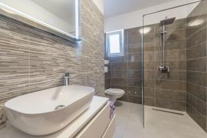 Koupelna v ubytování Villa Tara ZadarVillas