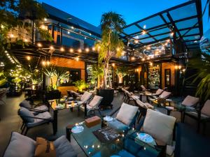 Posezení v ubytování Letana Hotel