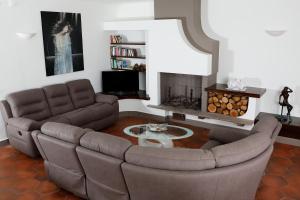 Agriturismo Villa Paradiso Esotico的休息区