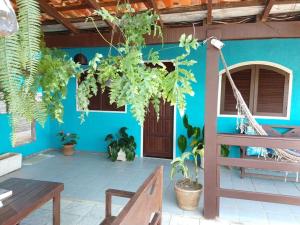 Patio nebo venkovní prostory v ubytování Pousada Mar de Araçatiba