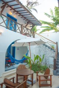 Taman di luar Vila Mucugê Pousada e Hostel