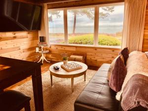 Istumisnurk majutusasutuses Dungeness Bay Cottages