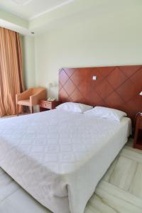 Postel nebo postele na pokoji v ubytování Nefeli Hotel