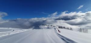 Haus Furka during the winter