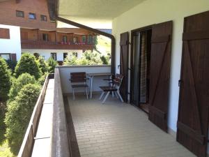 Balkón nebo terasa v ubytování Residence Soel