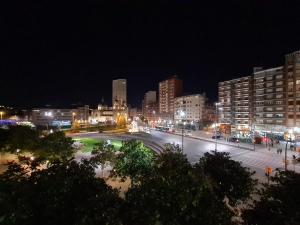 Nespecifikovaný výhled na destinaci Gijón nebo výhled na město při pohledu z apartmánu