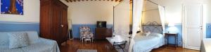 Posezení v ubytování B&B Attico sulla Torre