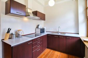 Kuchnia lub aneks kuchenny w obiekcie Apartamenty Świnoujście - Villa Stil 1