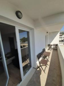 Balkón alebo terasa v ubytovaní Penthaus Apartment N&M