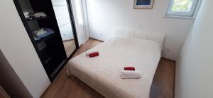Posteľ alebo postele v izbe v ubytovaní Penthaus Apartment N&M