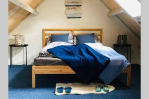 Postel nebo postele na pokoji v ubytování Have a nice stay! - Blue Beach House 350 meters from sea