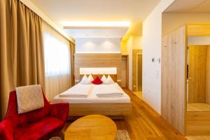 Voodi või voodid majutusasutuse Hotel Süd Graz toas
