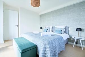 Postel nebo postele na pokoji v ubytování Diamant Penthouse