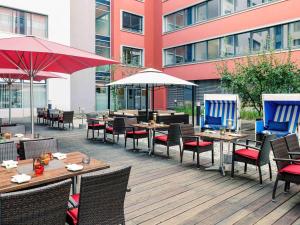 ห้องอาหารหรือที่รับประทานอาหารของ Mercure Hotel Frankfurt Eschborn Helfmann-Park