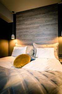 Postel nebo postele na pokoji v ubytování Canyon Hotell