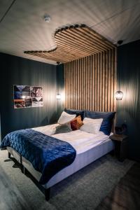Postel nebo postele na pokoji v ubytování Canyon Hotell