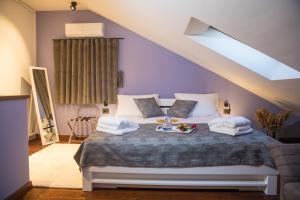 Postel nebo postele na pokoji v ubytování Luxury Apartment Edi