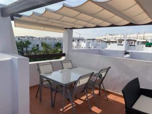 Balkón nebo terasa v ubytování Condado de Alhama Apartment